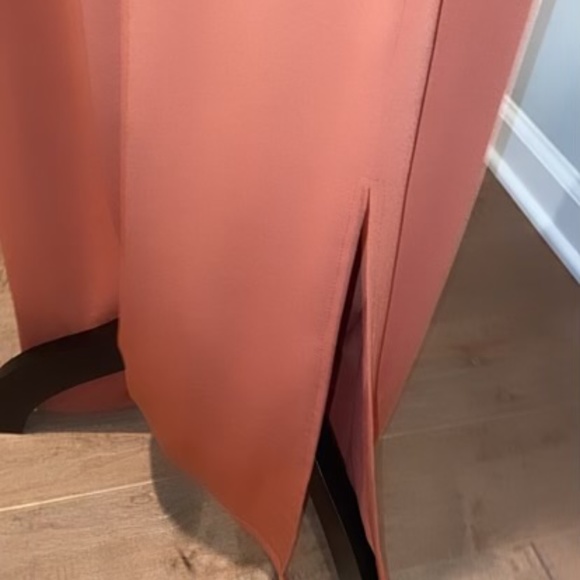 Giuliano Burnt Orange Jumpsuit with Matching Sweater, Size Small - Picture 4 of 6